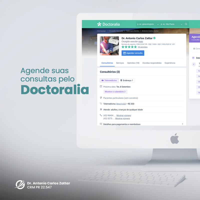 Agende sua consulta pelo Doctoralia